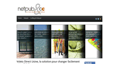 Desktop Screenshot of news.netpub.fr
