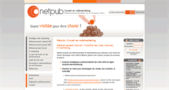 Desktop Screenshot of netpub.fr